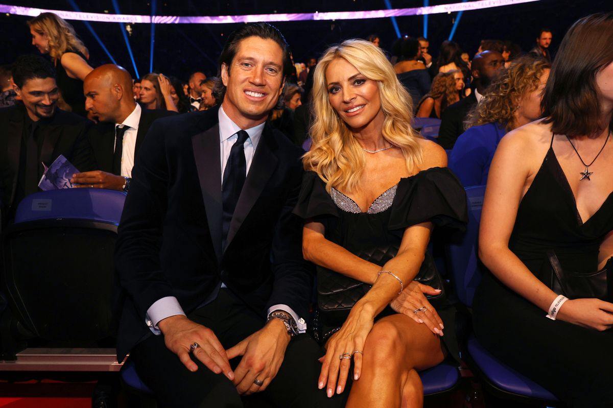 Vernon Kay and Tess Daly attend the NTAs 2024