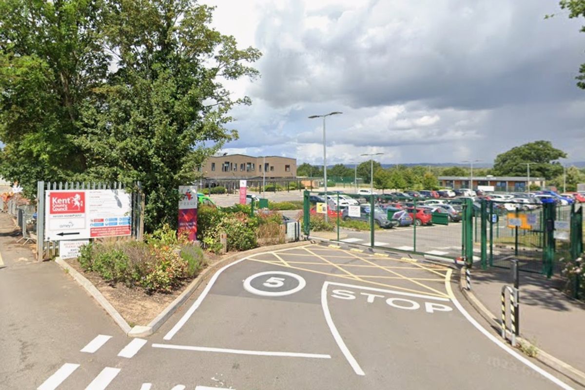 Nexus School in Tonbridge where a much-loved staff member sadly died yesterday evening (Monday, May 11)