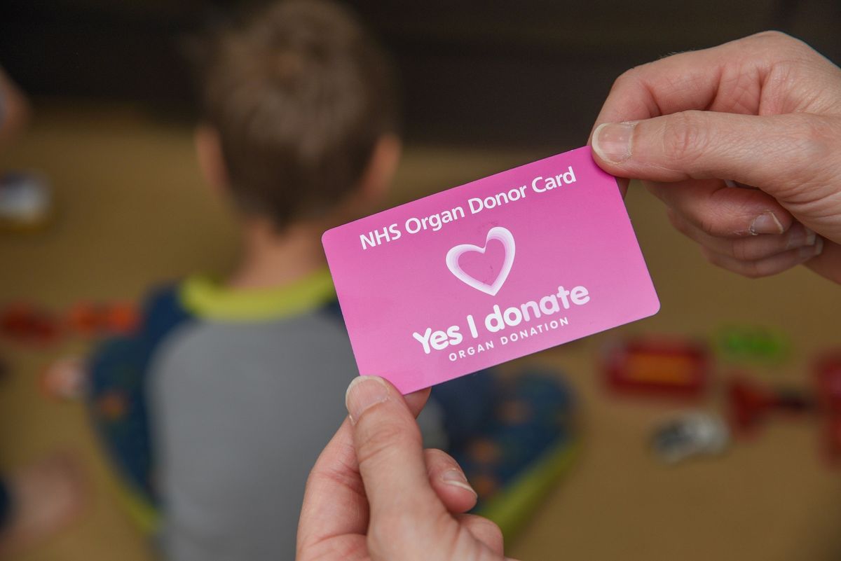 NHS Blood and Transplant of their NHS Organ Donor Card.