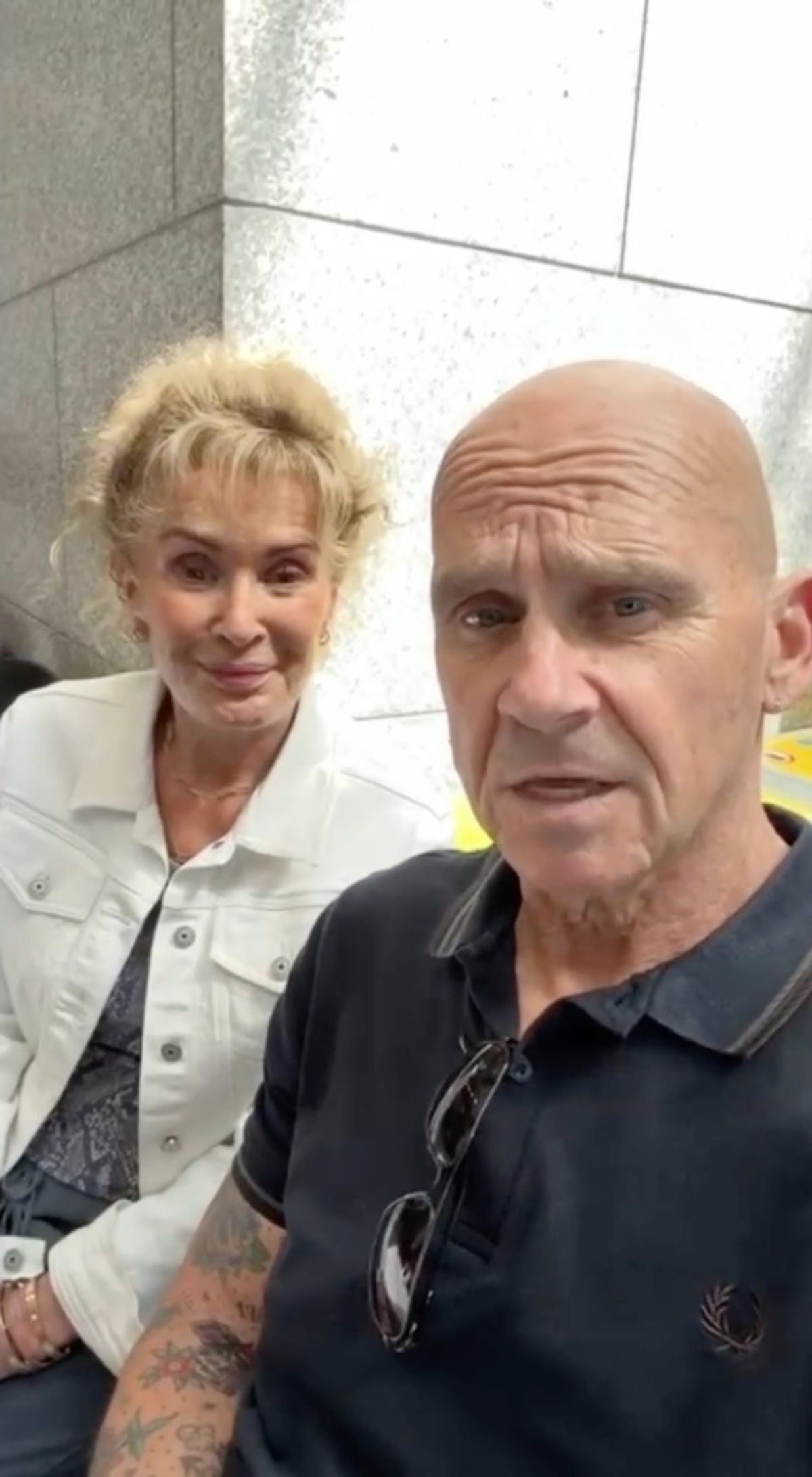 Bev Callard and Jon McEwan