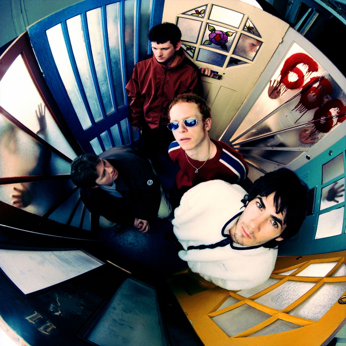 The cover for Space's Neighbourhood album