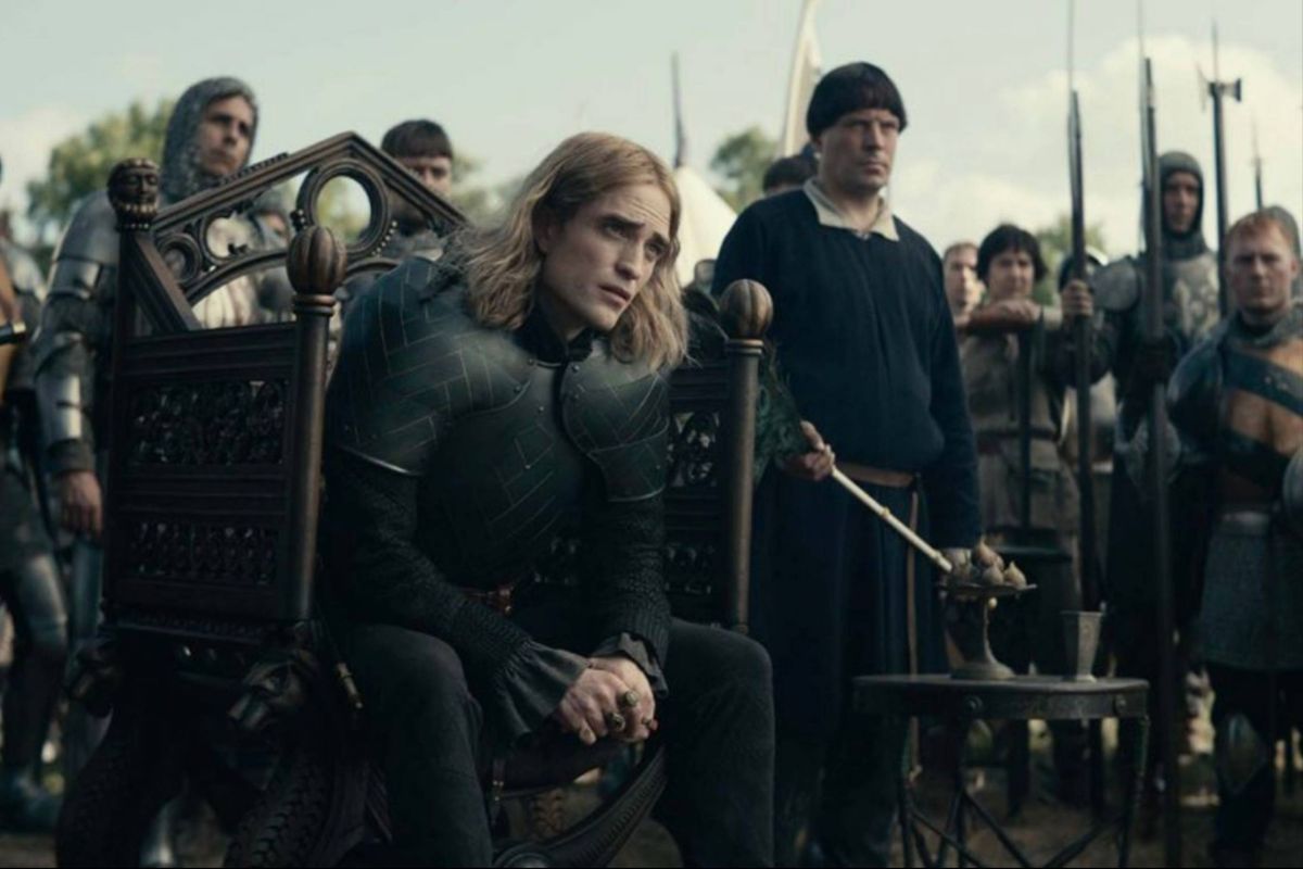 Robert Pattinson in The King