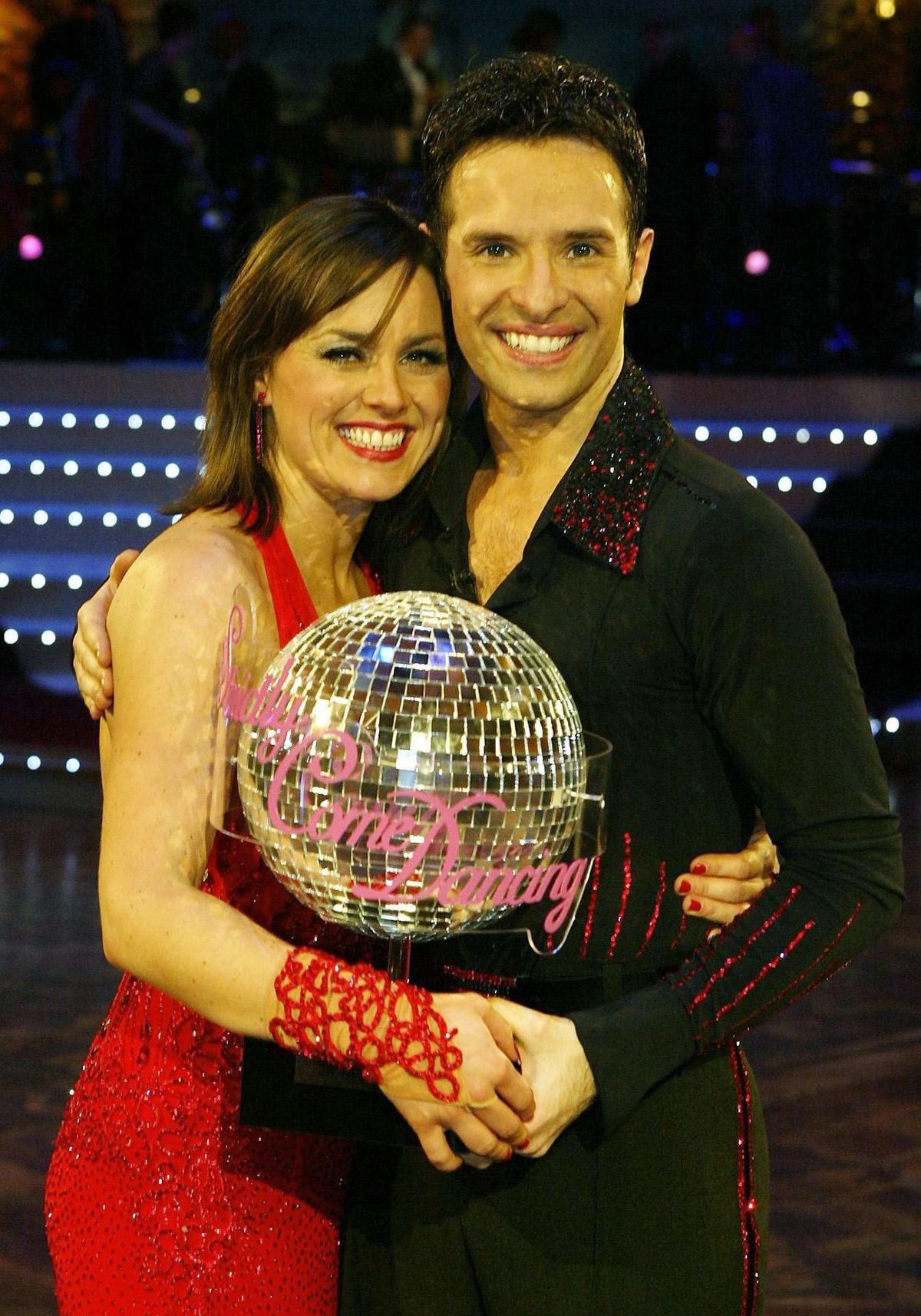 Jill Halfpenny and Darren Bennet