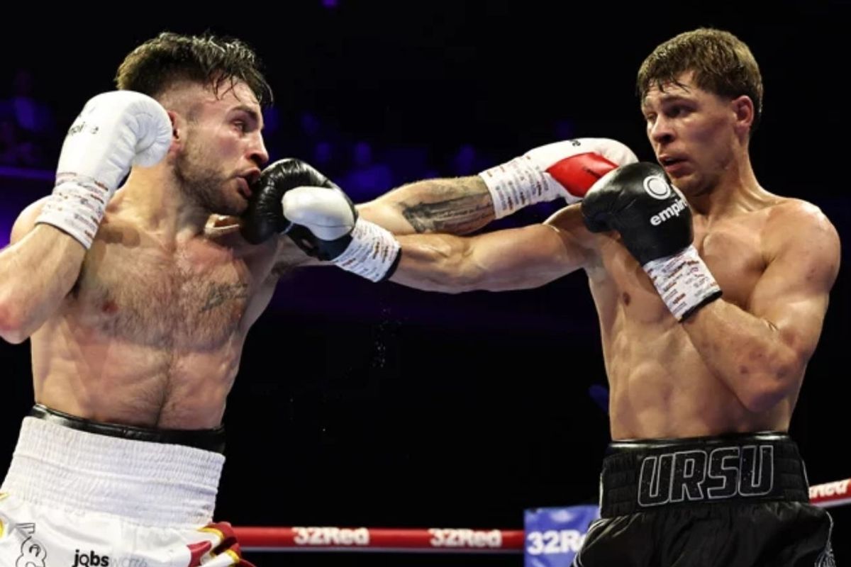 Constantin Ursu defeated Owen Cooper in Derby Photo Credit: Queensberry/Leigh Dawney