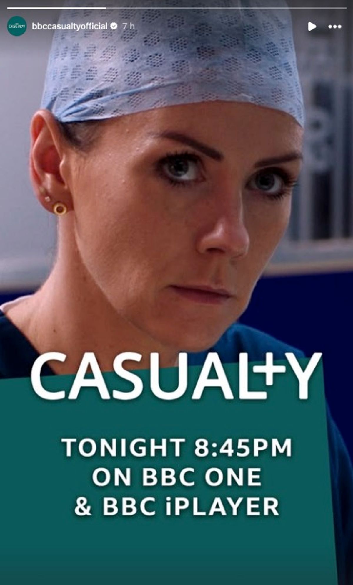 However, despite confusion over the BBC iPlayer episode, Casualty will be airing as usual on BBC One