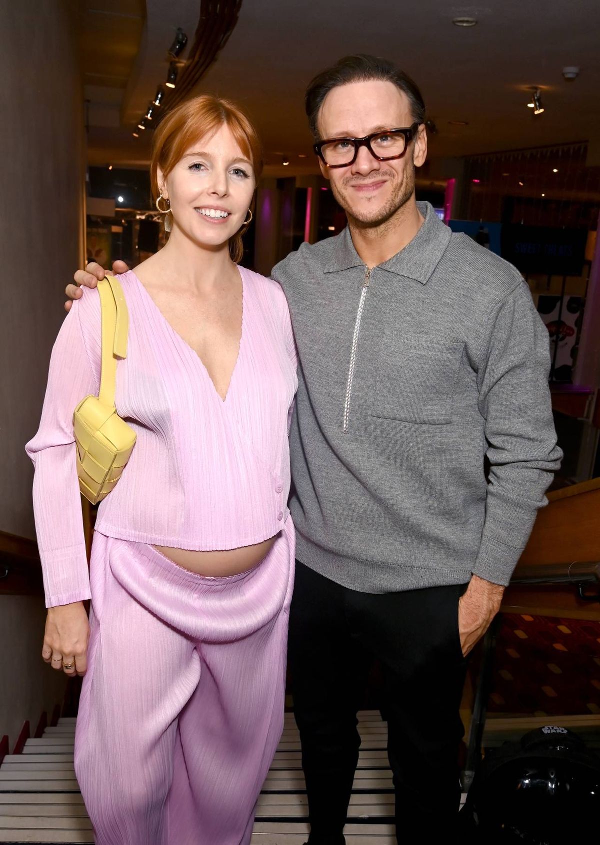BROMLEY, ENGLAND - OCTOBER 04: Stacey Dooley and Kevin Clifton attend the "Strictly Ballroom" after party on October 04, 2022 in Bromley, England. (Photo by Dave J Hogan/Getty Images)