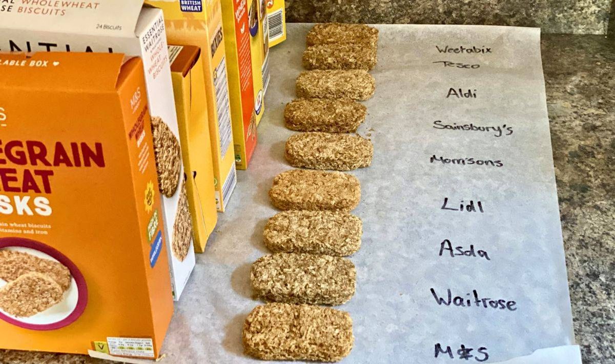 Supermarket versions of weetabix