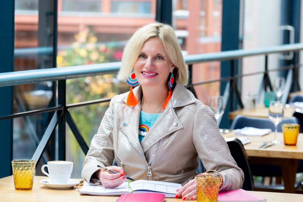 Faye Dicker, a voice-over artist from Bristol