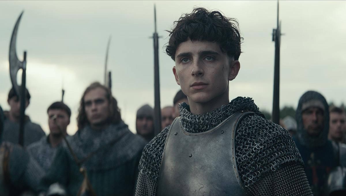 The King Timothee Chalamet
