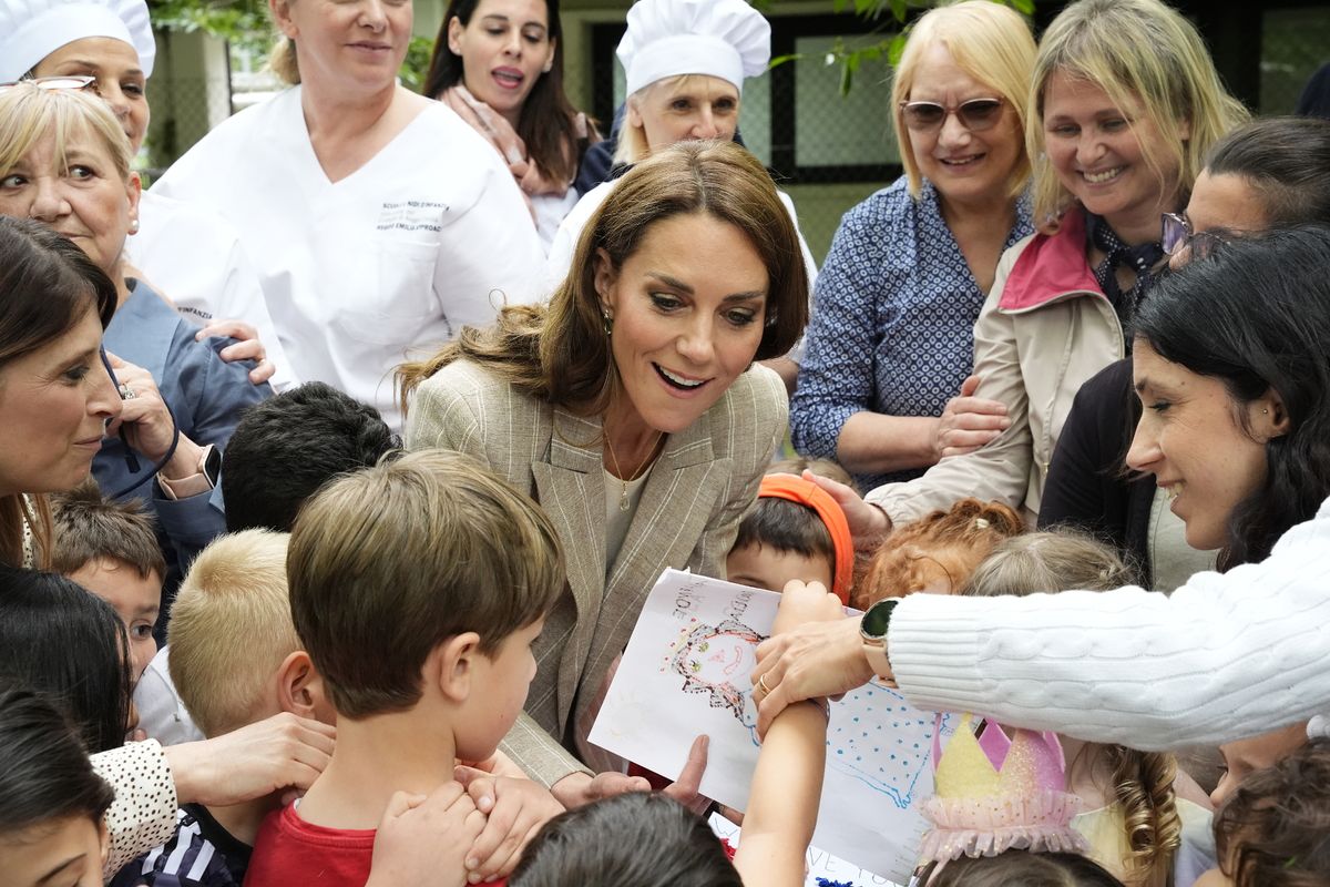Princess Kate in Italy 