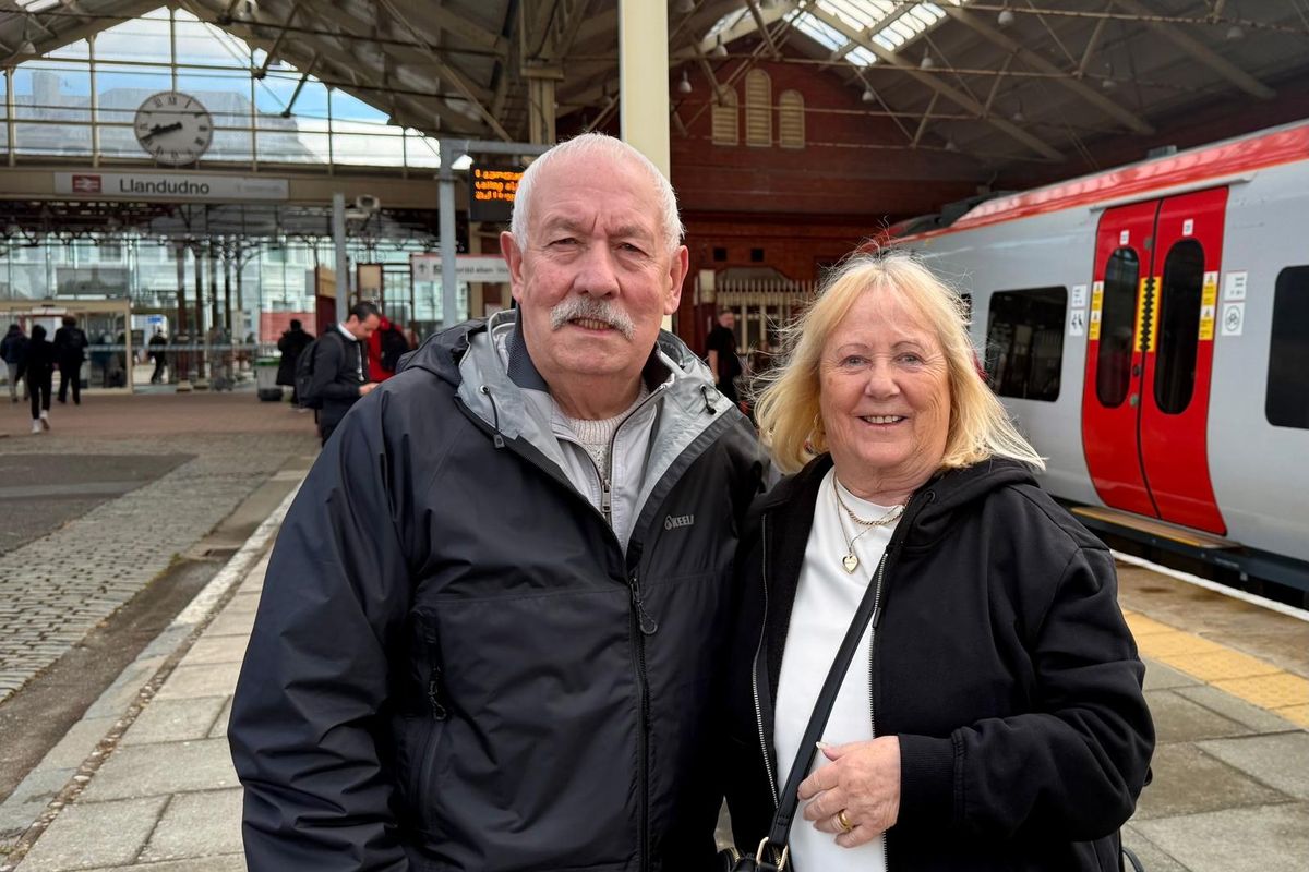 Tommy and Pat Hobart are both from Liverpool and are enjoying their retirement