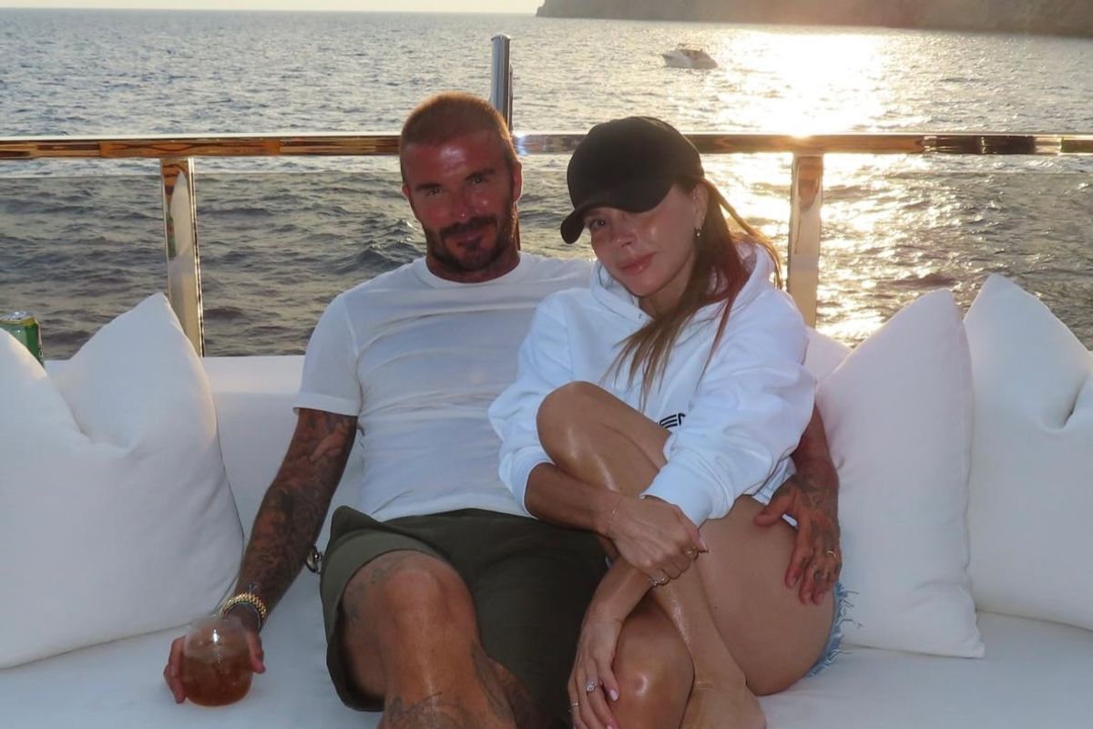 Victoria Beckham and David Beckham