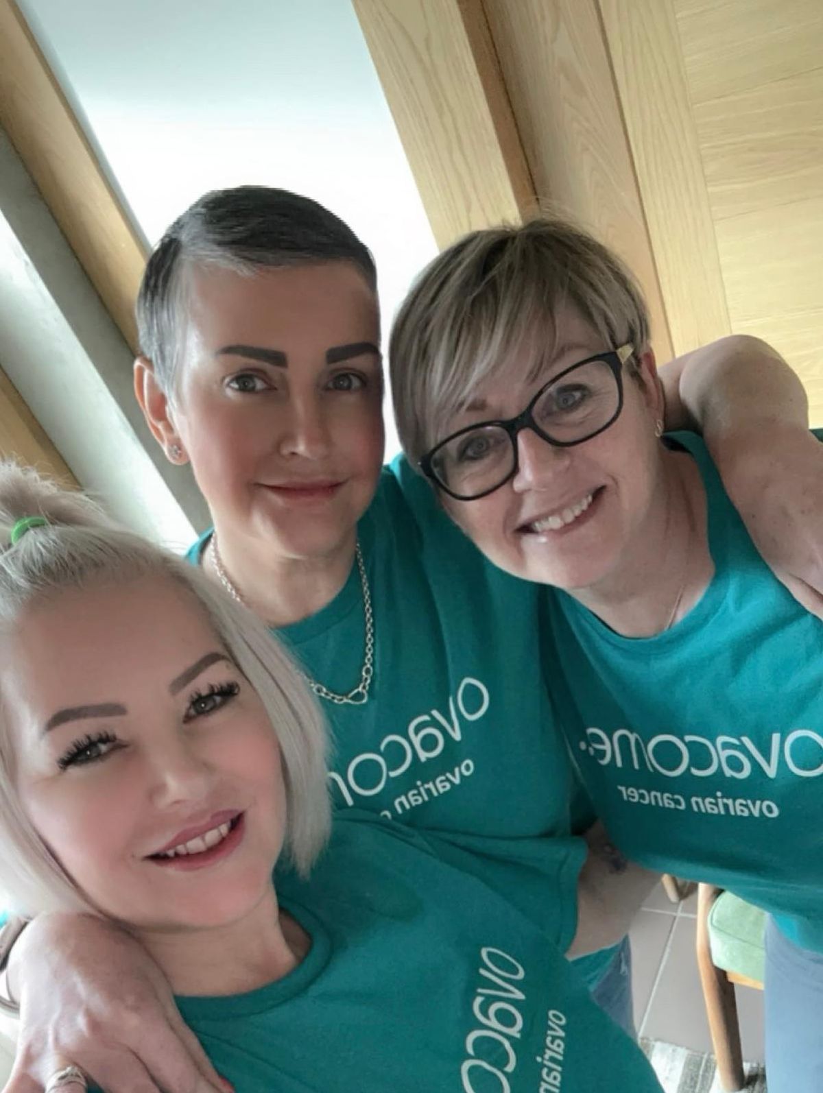 L-R Emma Durkin, Julie Ferry and Denise Hall