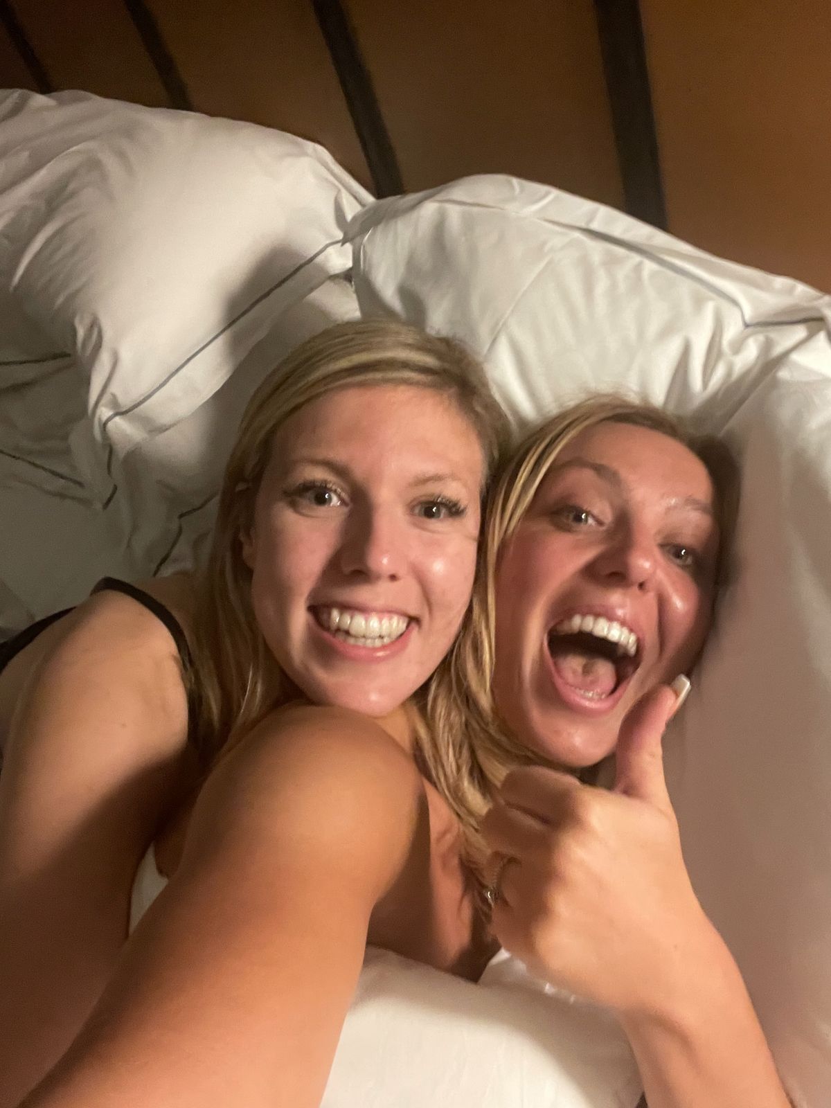 Amy Dowden shared a reel of images with her friend