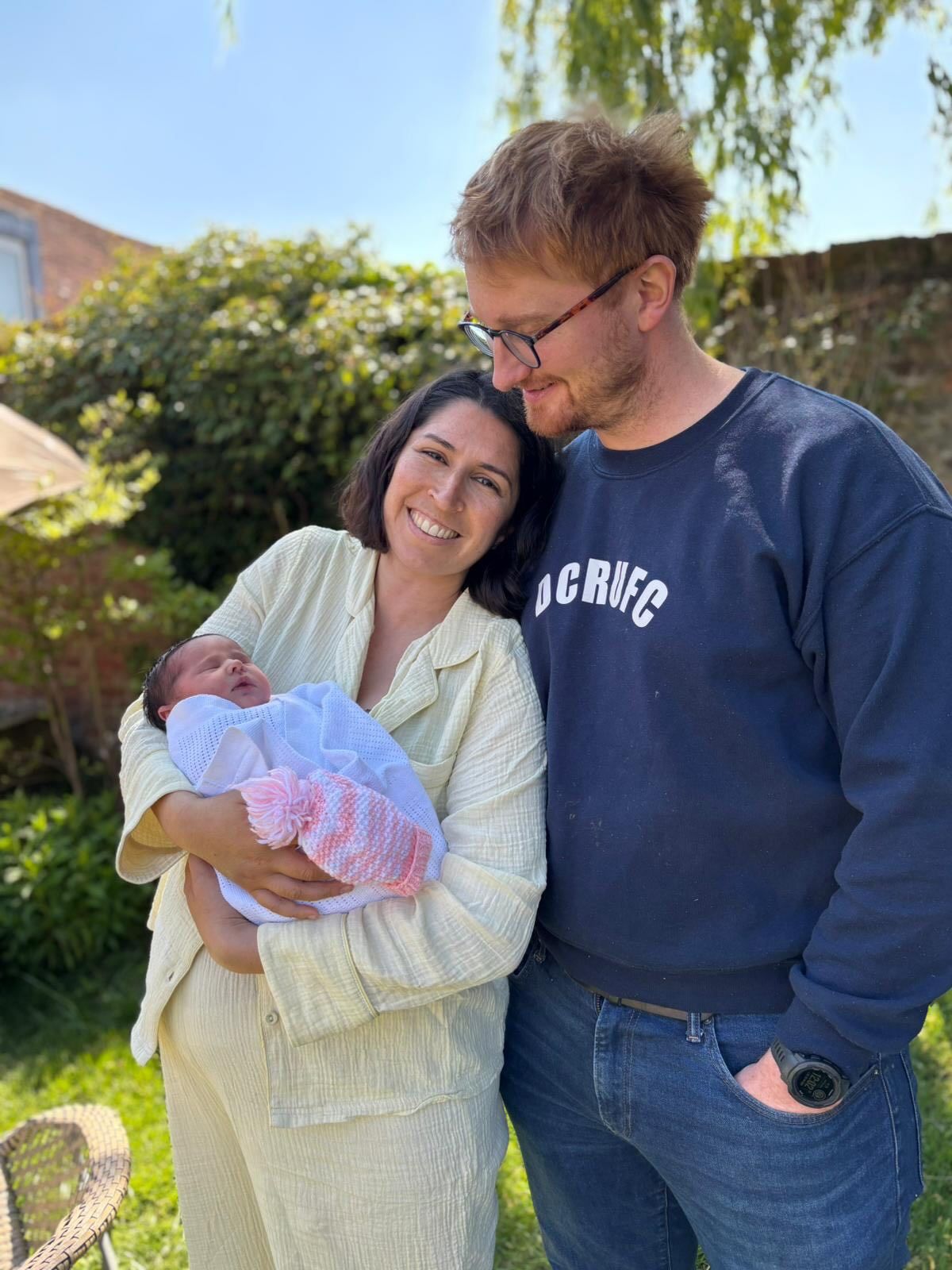 Charlotte and Alexander welcomed a baby girl