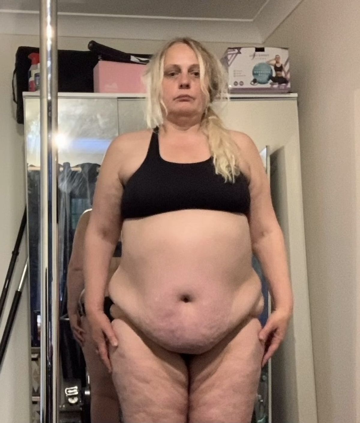 Gaynor started with a weight loss boot camp