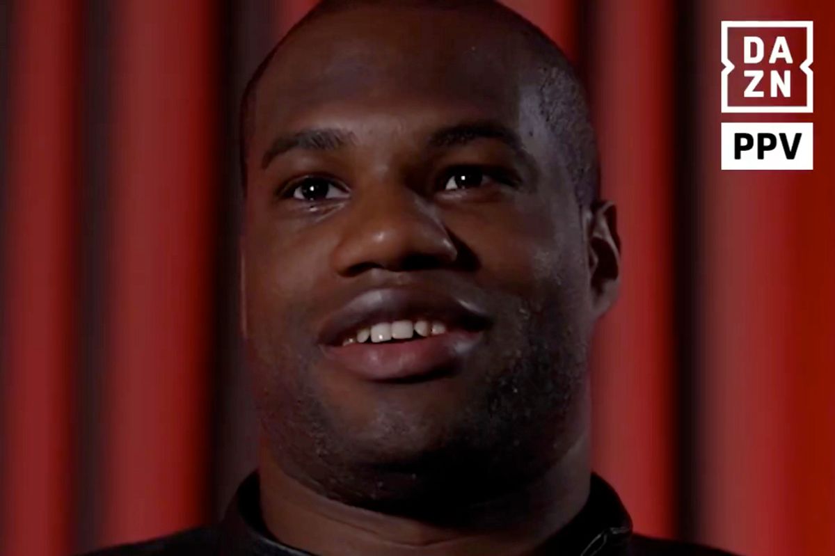 Daniel Dubois stormed out of the interview