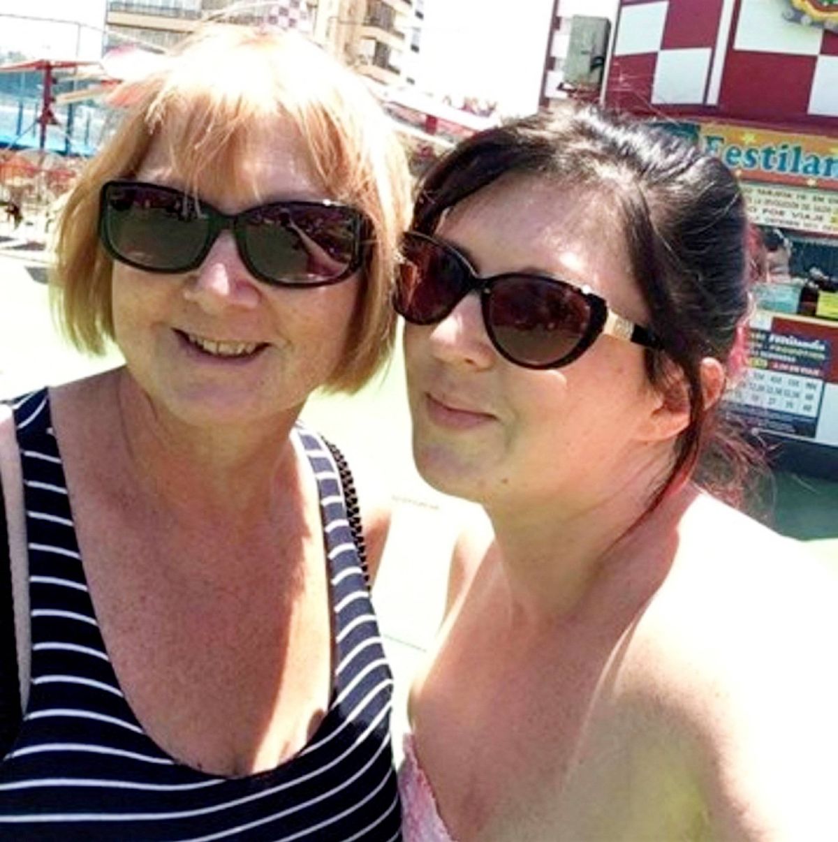 Mandy Tipling, 65, with daughter Melissa