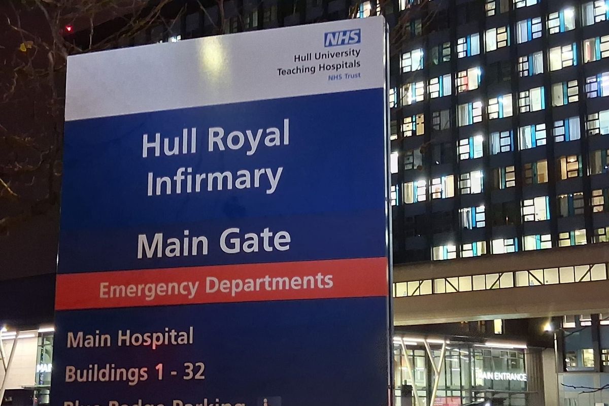 View of Hull Royal Infirmary