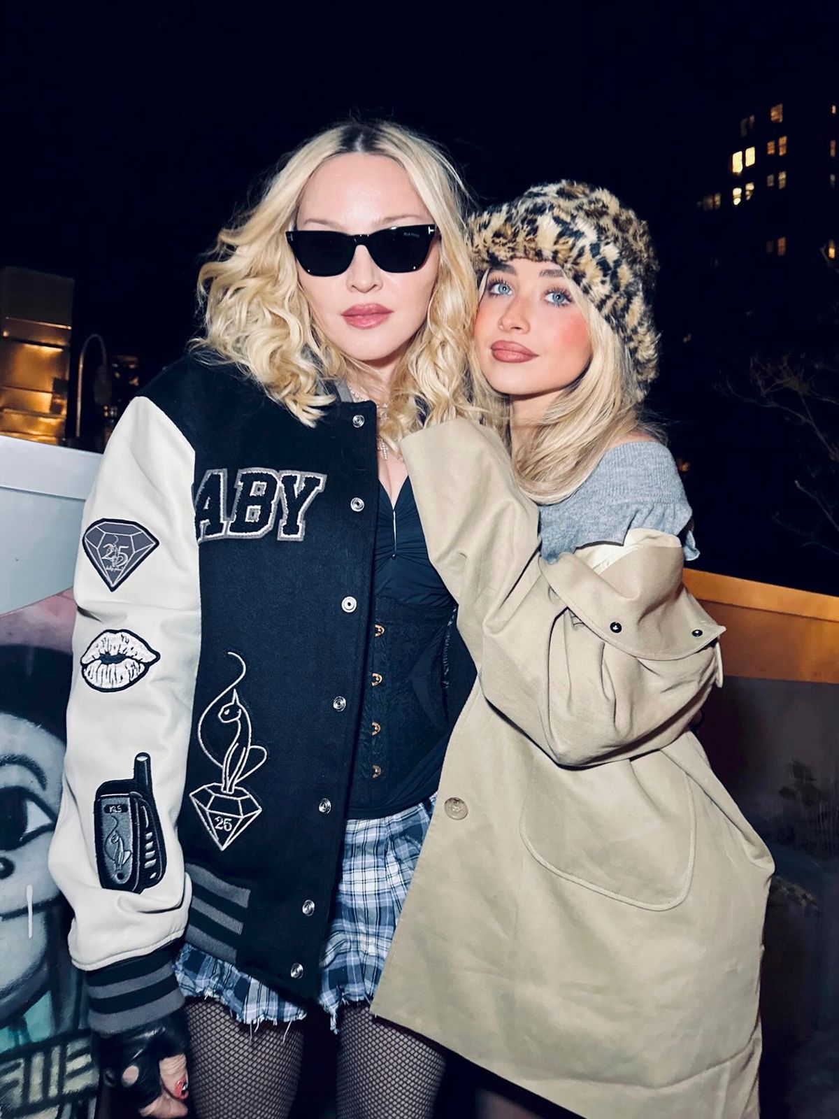Sabrina and Madonna's chemistry was "immediate", according to a producer