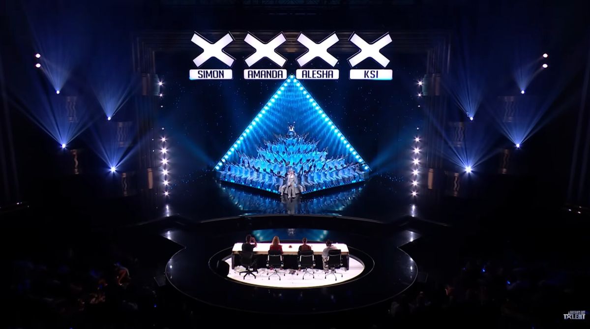 Alesha Dixon gave LMA a golden buzzer in the semi-final