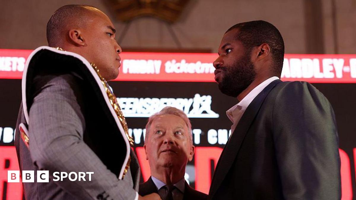 Fabio Wardley faces off with Daniel Dubois