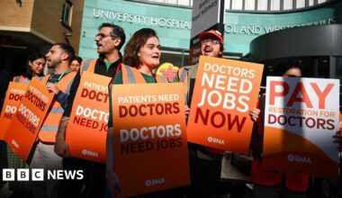 Doctors on strike
