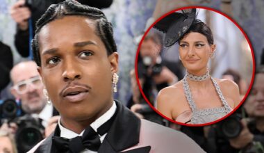 Woman Talking to A$AP Rocky at Met Gala Knows & Respects Rihanna, Sources Say