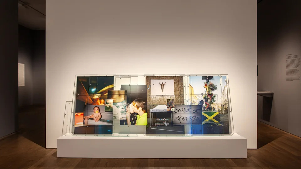 Installation photo of Rene Matić’s exhibition space within The Deutsche Börse Photography Foundation Prize 2026 exhibition