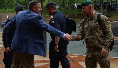 UK Armed Forces Recruiting Visit