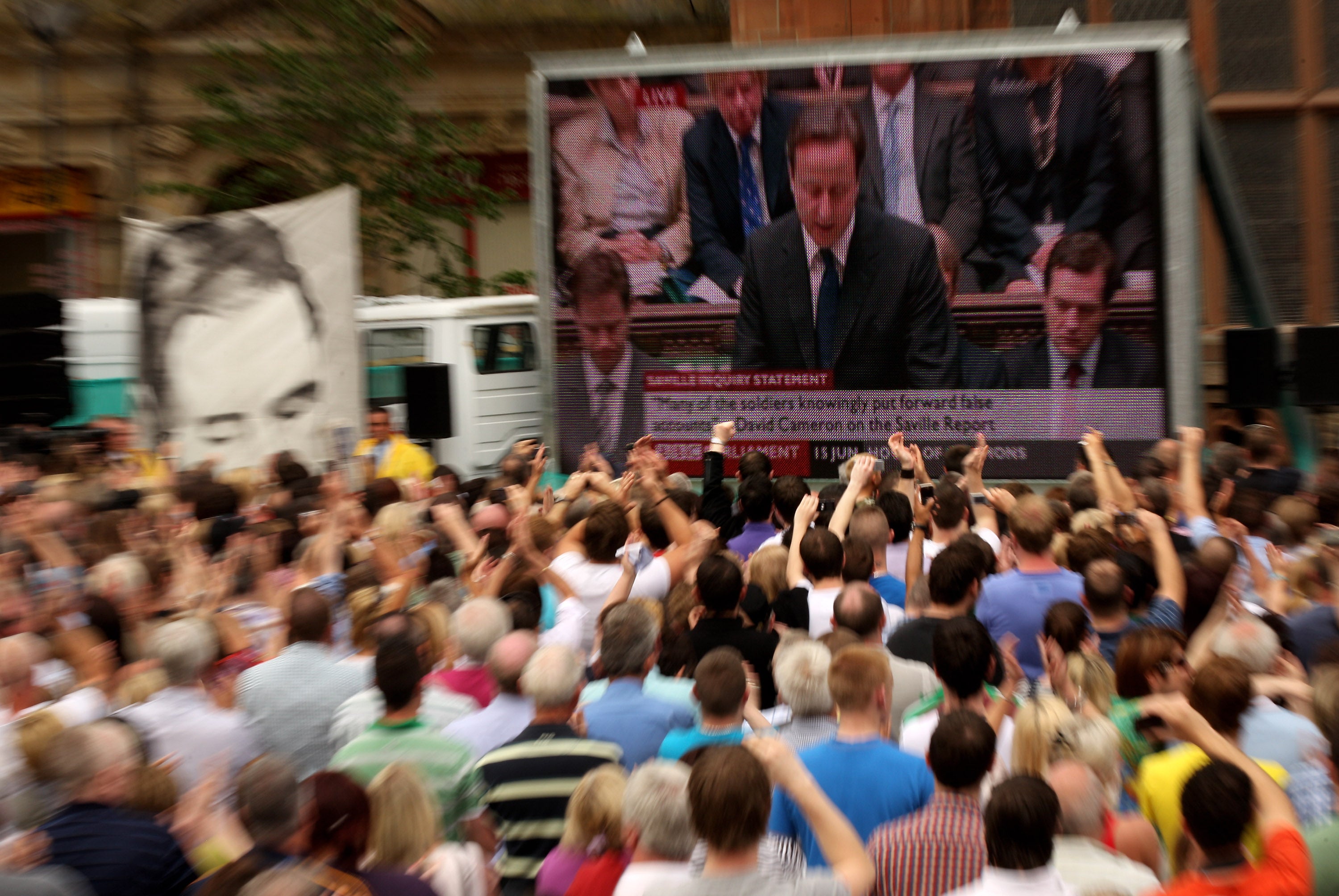 David Cameron apologises in the Commons during the announcement of the findings of the Saville Report in June 2010