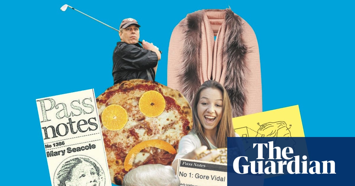 From vulva scarves to Prince Andrew – 10 of the Guardian’s most memorable Pass Notes | The Guardian