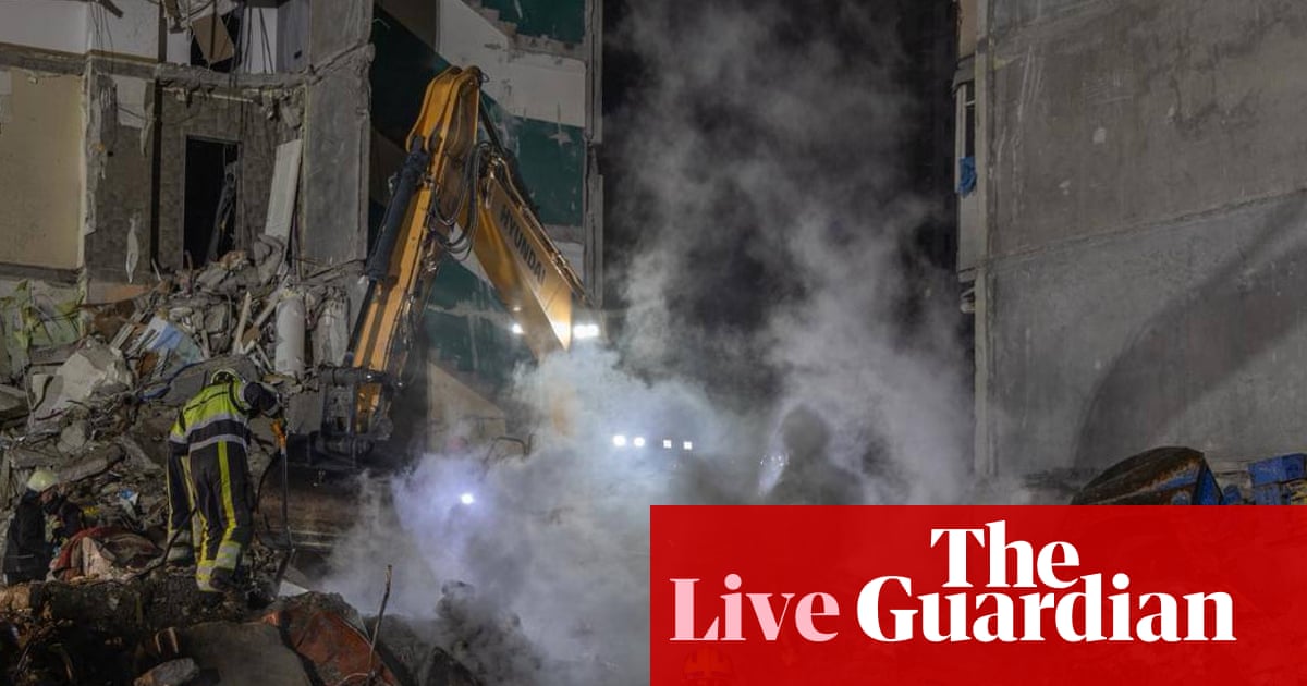At least 24 killed in Kyiv in one of deadliest Russian attacks since start of war – Europe live | World news