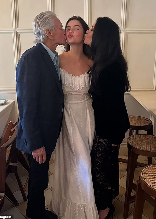 Catherine Zeta-Jones and husband Michael Douglas daughter acting debut 