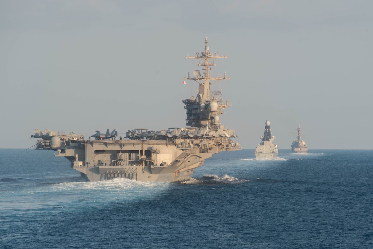 Iran-US war latest: US denies Tehran claim that warship struck by missiles as tensions rise in Strait of Hormuz