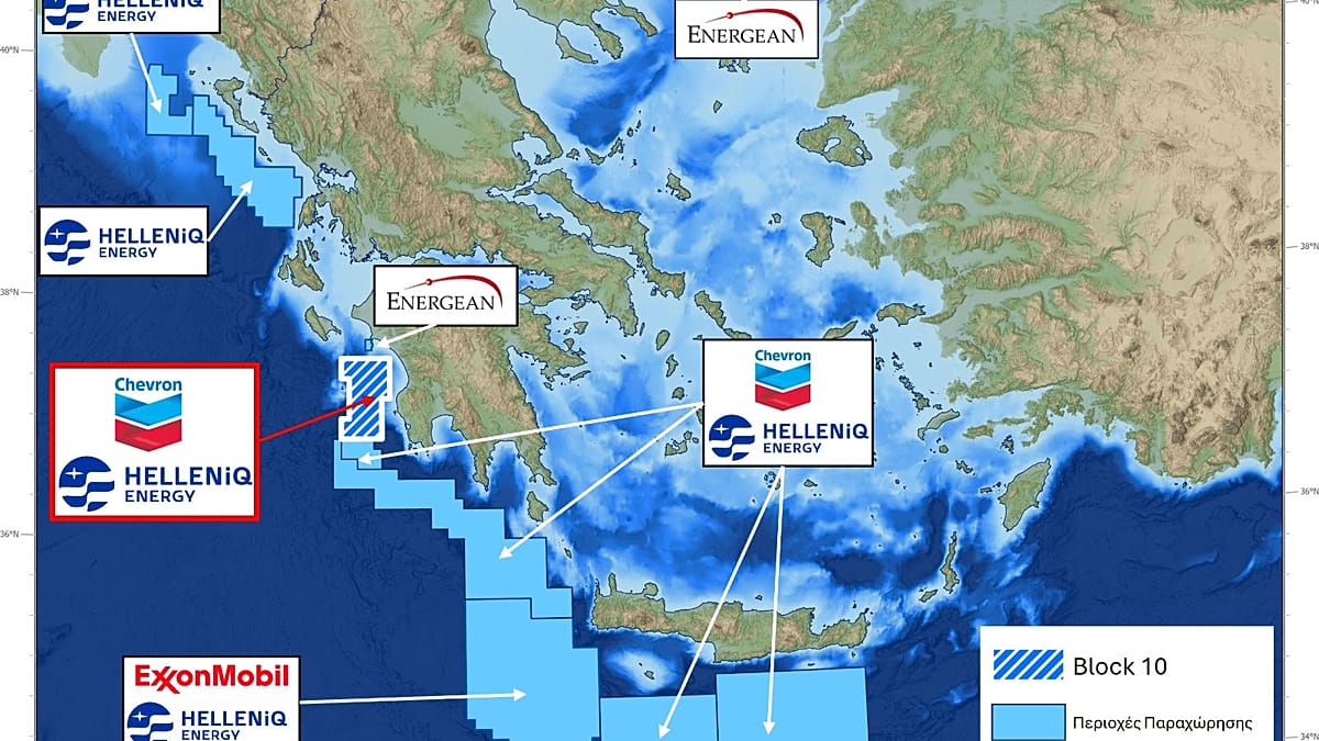 Chevron moves into Greek offshore gas exploration as Europe's energy focus shifts east