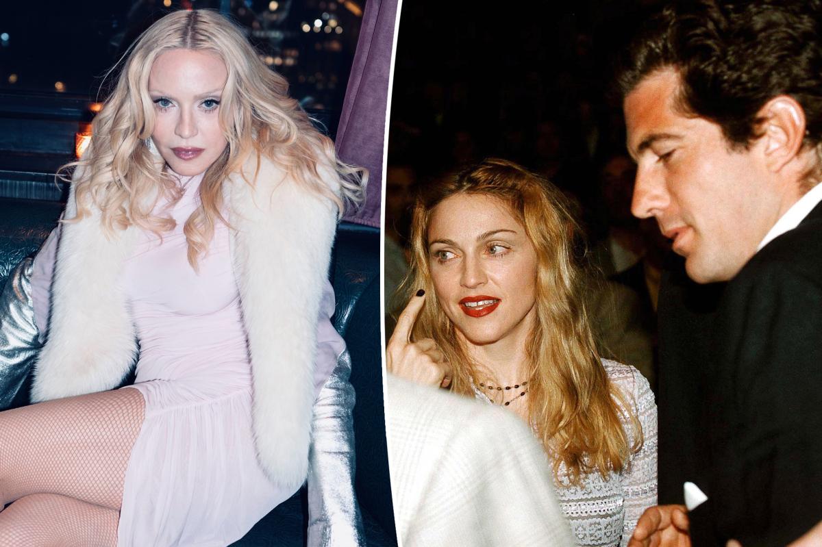 Madonna says JFK Jr. was the best sex of her life — with a caveat
