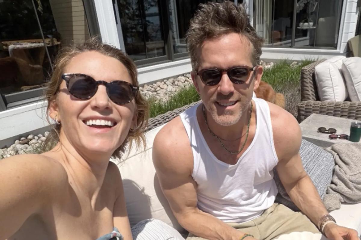 Blake Lively thirsts over husband Ryan Reynolds' bulging biceps in flirty snap