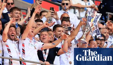 Bolton promoted to Championship after Dalby’s overhead kick floors Stockport | League One