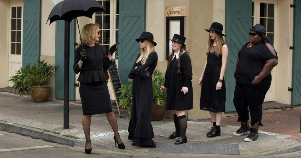 American Horror Story: Coven, AHS Coven, Jessica Lange, Emma Roberts, Gabourey Sidibe