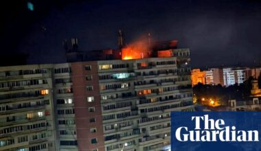 Russian drone hits residential building in Nato member Romania | Romania