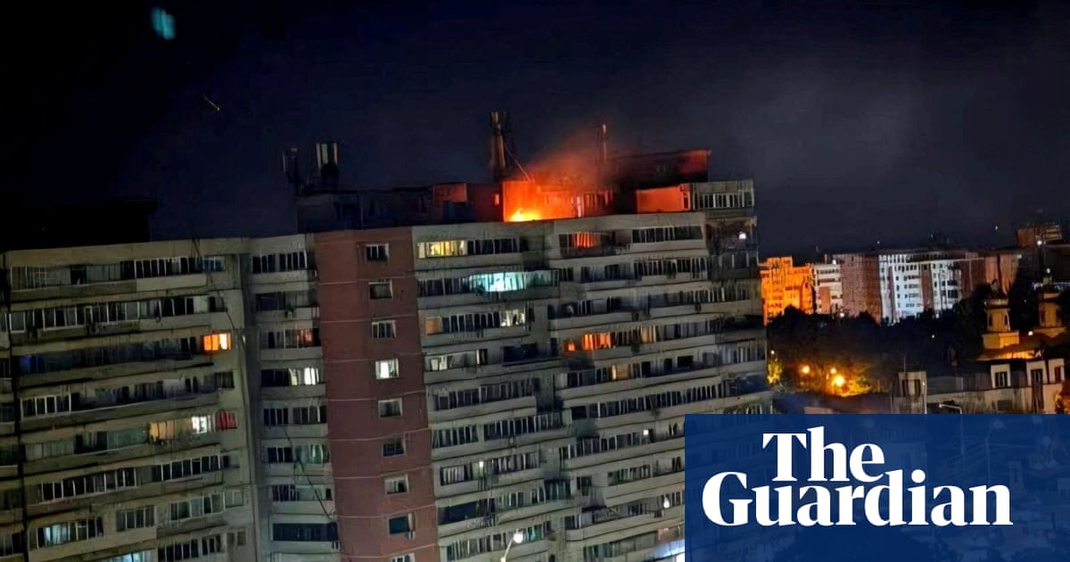 Russian drone hits residential building in Nato member Romania | Romania