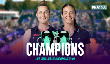 Dabrowski, Stefani win second title of 2026 in Strasbourg