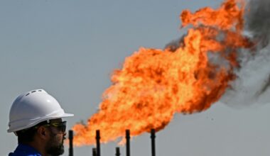 Oil slumps after hitting peak, US indices reach new records