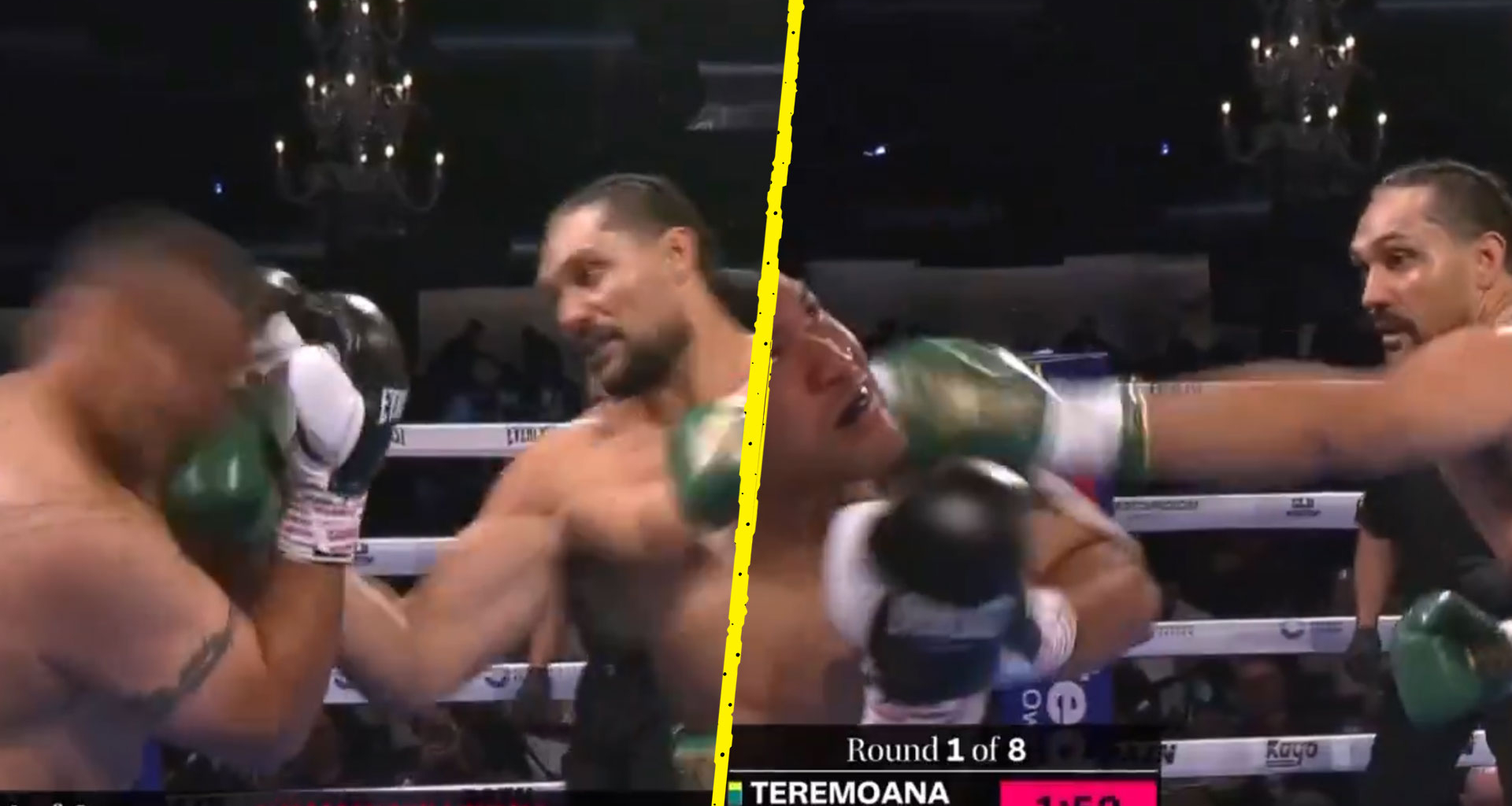 Eddie Hearn's knockout artist stops rival with 'one of the scariest KOs ever seen'