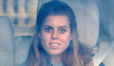 Princess Beatrice leaves London with £2,700 designer suitcase