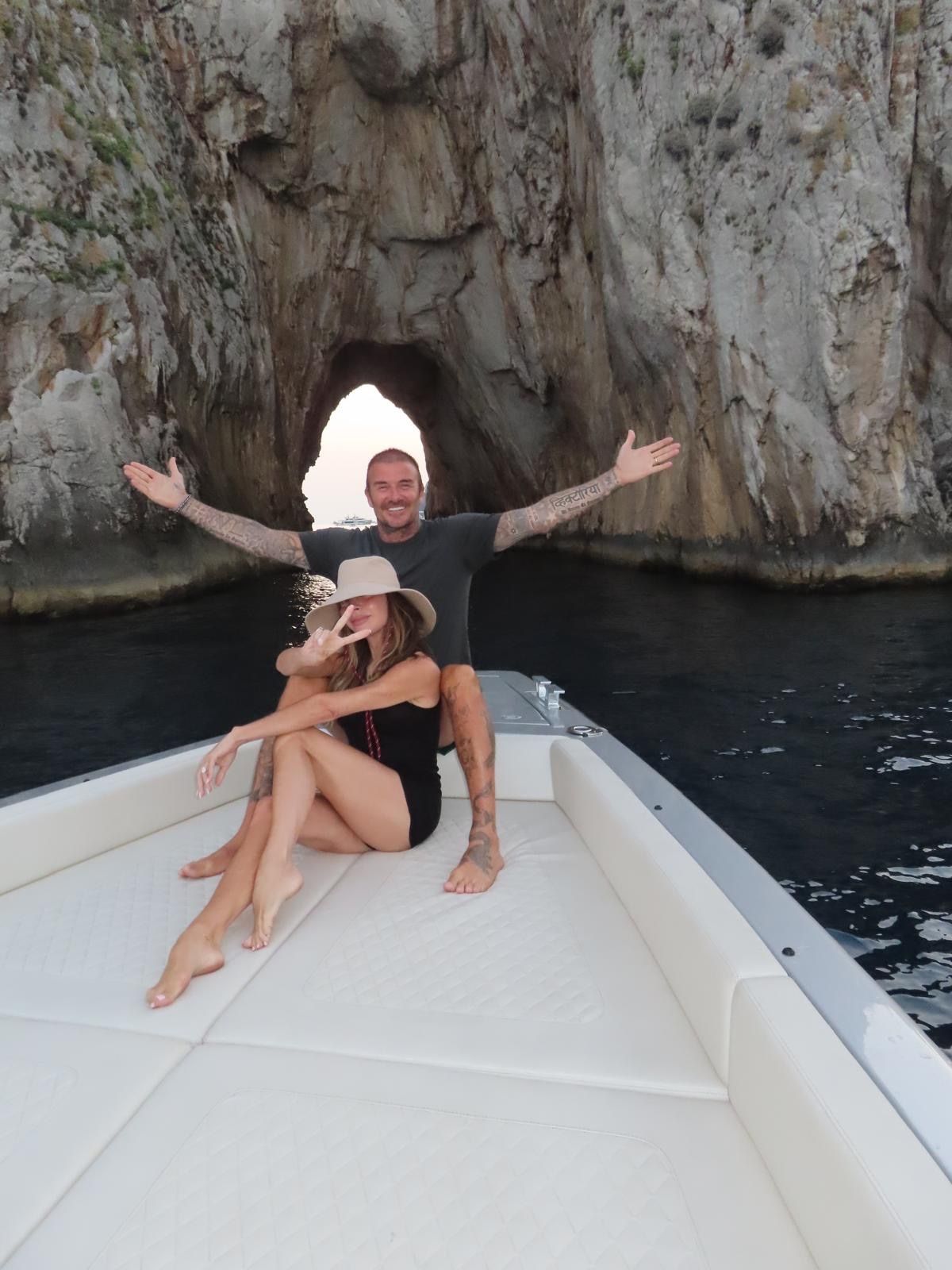 Victoria Beckham and David Beckham