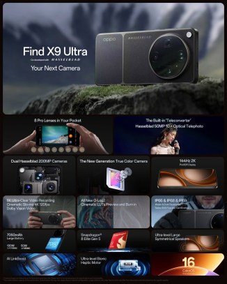 Oppo Find X9 Ultra highlights