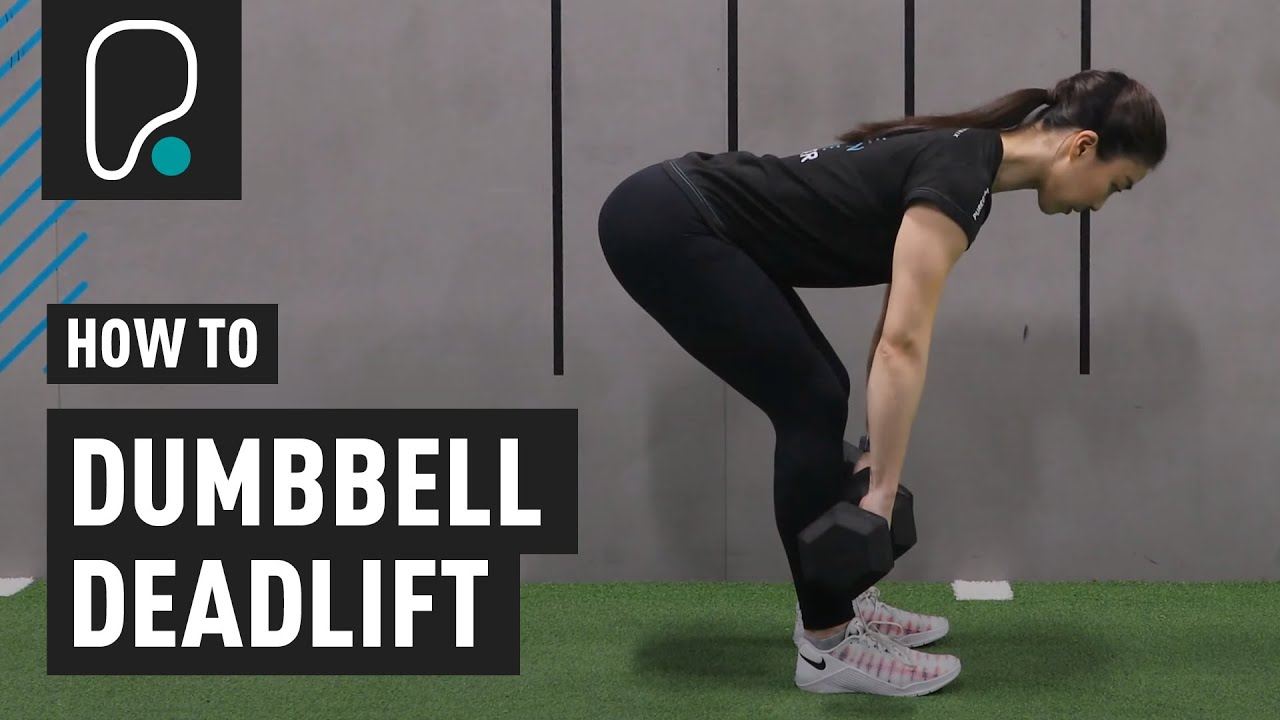 COMPOUND EXERCISES - How to do a Dumbbell Deadlift - YouTube