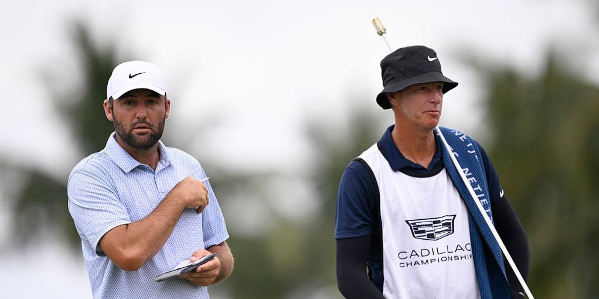 Scottie Scheffler fumes towards caddie after losing to Cameron Young at Cadillac Championship